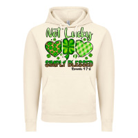 Vintage Artic St. Patrick's Not lucky simply blessed Vintage Hoodie - OliviaCreatesArt