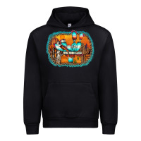 Black western cactus Urban Hoodie - AdoDesignShop