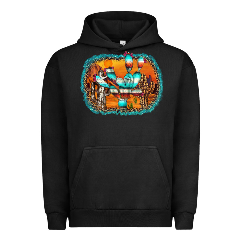 Western Cactus Urban Hoodie by AdoDesignShop | Teevron