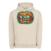 Pigment French Oak western cactus Urban Hoodie - AdoDesignShop