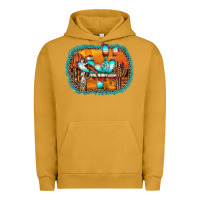 Pigment Peanut Butter western cactus Urban Hoodie - AdoDesignShop