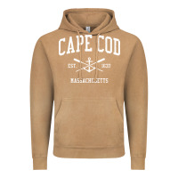 Vintage Camel Cape Cod MA Vintage Crossed Oars & Boat Anchor Sports Sweat Vintage Hoodie - longCreatives