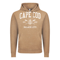 Vintage Coffee Cape Cod MA Vintage Crossed Oars & Boat Anchor Sports Sweat Vintage Hoodie - longCreatives