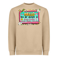 Mushroom hello you are allowed to love books more than peop Heavyweight Sweatshirt - Artiststas