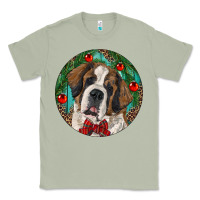 Matcha Christmas St. Bernard Classic Tee - RanaPortraitStore