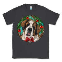 Smoke Christmas St. Bernard Classic Tee - RanaPortraitStore