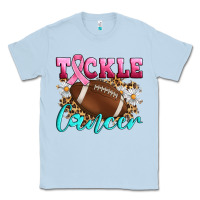Dusty Blue Tackle Cancer Classic Tee - Artiststas