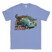 Colony Blue Truck USA country road take me home 4th of july Classic Tee - HowdyJamesFarm