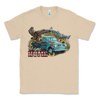 Mushroom Truck USA country road take me home 4th of july Classic Tee - HowdyJamesFarm