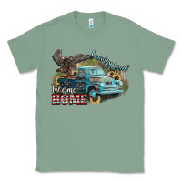 Sage Truck USA country road take me home 4th of july Classic Tee - HowdyJamesFarm