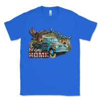 True Royal Truck USA country road take me home 4th of july Classic Tee - HowdyJamesFarm
