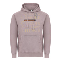 Vintage Zinc That's What I Do I Smoke Cigars And I Know Things Vintage Hoodie - longCreatives