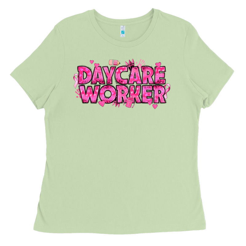 Breast Cancer Daycare Worker Ladies Tee by texasbilliewilder | Teevron