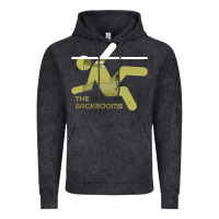Vintage Black The Backrooms graphic Vintage Hoodie - longCreatives