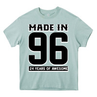 Made In 96 24 Years Of Awesome Heavy Core Tee | Teevron