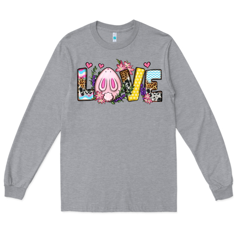 Easter Day Love Easter Long Sleeve Tee by OliviaCreatesArt | Teevron