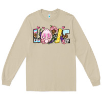 Mushroom Easter Day Love Easter Long Sleeve Tee - OliviaCreatesArt