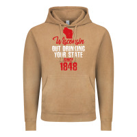 Vintage Camel Wisconsin Out Drinking Your State Since 1848 Vintage Hoodie - longCreatives