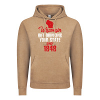 Vintage Coffee Wisconsin Out Drinking Your State Since 1848 Vintage Hoodie - longCreatives