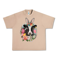 Burro Happy Easter Cow Easter Day Urban Heavy Tee - CowGirlArtShop
