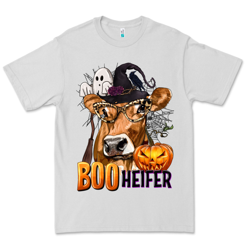 Boo Heifer Cow With Halloween Premium Tee by texasbilliewilder | Teevron