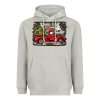 Moon Dust christmas truck Heavyweight Hoodie - BarkalooDesign