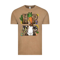 Vintage Coffee Hip hop Easter Bunny Easter Day Vintage Tee - HowdyJamesFarm