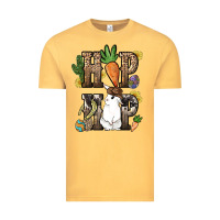Vintage Mustard Hip hop Easter Bunny Easter Day Vintage Tee - HowdyJamesFarm
