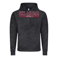 Vintage Black Oklahoma Softball Vintage Hoodie - longCreatives