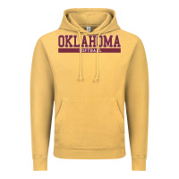 Vintage Mustard Oklahoma Softball Vintage Hoodie - longCreatives