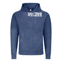Vintage Denim Anytimes Fitness Vintage Hoodie - longCreatives