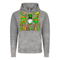 Cloud Rock St. Patrick's Day shamrockin' with my gnomies Vintage Hoodie - OliviaCreatesArt
