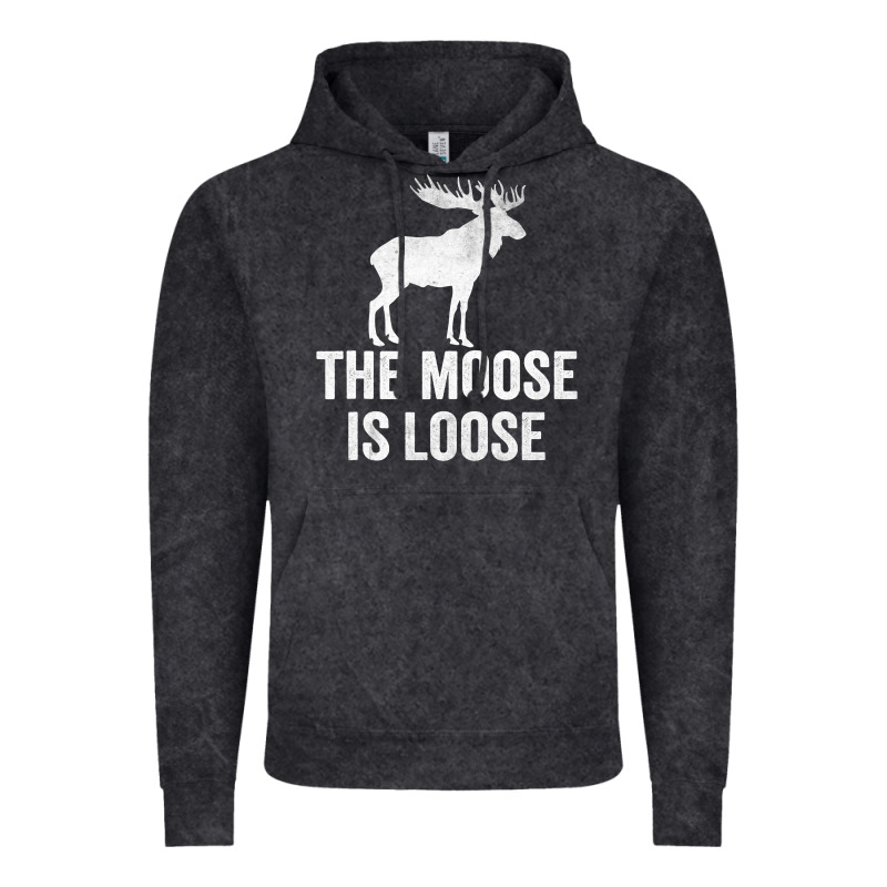 The Moose Is Loose Alaska Moose Vintage Hoodie by longCreatives | Teevron
