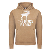 Vintage Coffee The Moose Is Loose Alaska Moose Vintage Hoodie - longCreatives