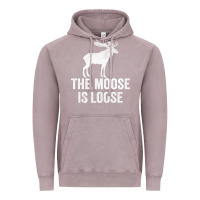 Vintage Zinc The Moose Is Loose Alaska Moose Vintage Hoodie - longCreatives