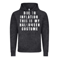 Vintage Black due to inflation, this is my halloween costume pullover Vintage Hoodie - longCreatives