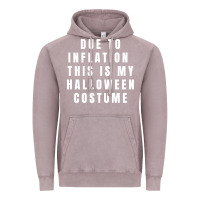 Vintage Zinc due to inflation, this is my halloween costume pullover Vintage Hoodie - longCreatives