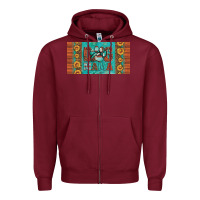 Burgundy dog mama license plate Zipper Hoodie - Artiststas