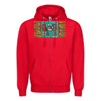 Red dog mama license plate Zipper Hoodie - Artiststas