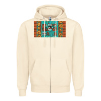 Sandshell dog mama license plate Zipper Hoodie - Artiststas