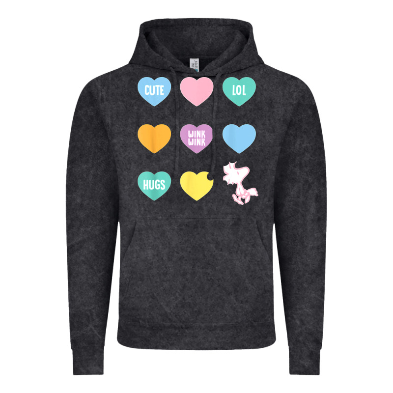 Peanuts Valentine Candy Heart Vintage Hoodie by longCreatives | Teevron