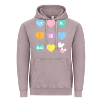 Vintage Zinc peanuts valentine candy heart Vintage Hoodie - longCreatives