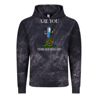 Cloud Black Are You Threatening Me Funny Cartoon Halloween Vintage Hoodie - longCreatives