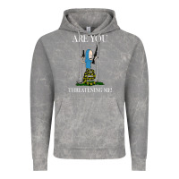 Cloud Rock Are You Threatening Me Funny Cartoon Halloween Vintage Hoodie - longCreatives