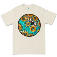Bone Round western pattern Premium Tee - Jasminsmagicworld