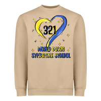 Mushroom world down syndrome symbol Heavyweight Sweatshirt - Artiststas
