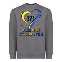 Storm world down syndrome symbol Heavyweight Sweatshirt - Artiststas