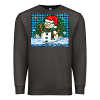 Smoke snowy christmas snowman Premium Sweatshirt - BarkalooDesign