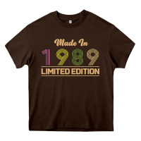 Chocolate Brown Made In 1989 Limited Edition Heavy Core Tee - Bettercallsaul