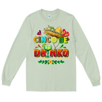 Matcha Cinco de drinko Long Sleeve Tee - FaDigitalArtStudio